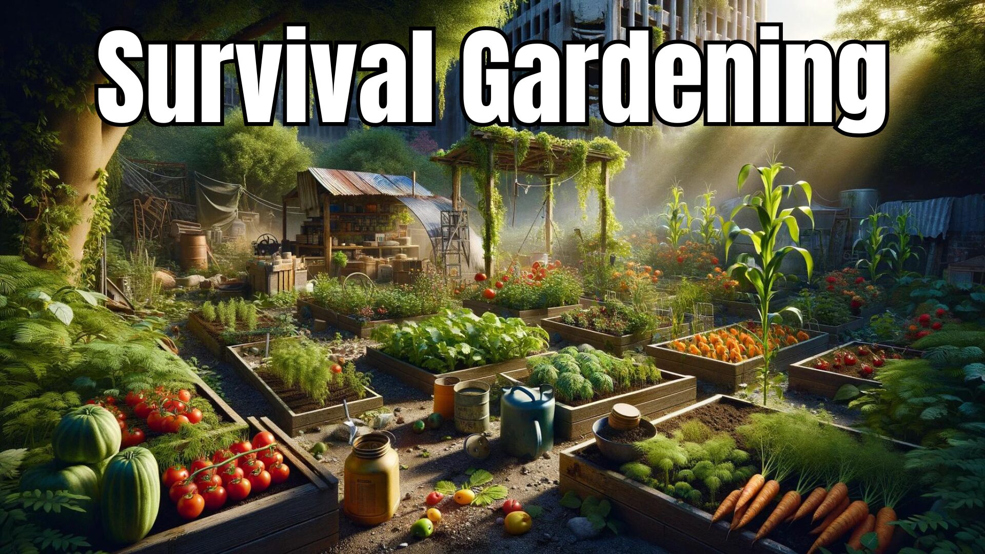 You are currently viewing Survival Gardening: Crops & Tips to Grow a Survival Garden