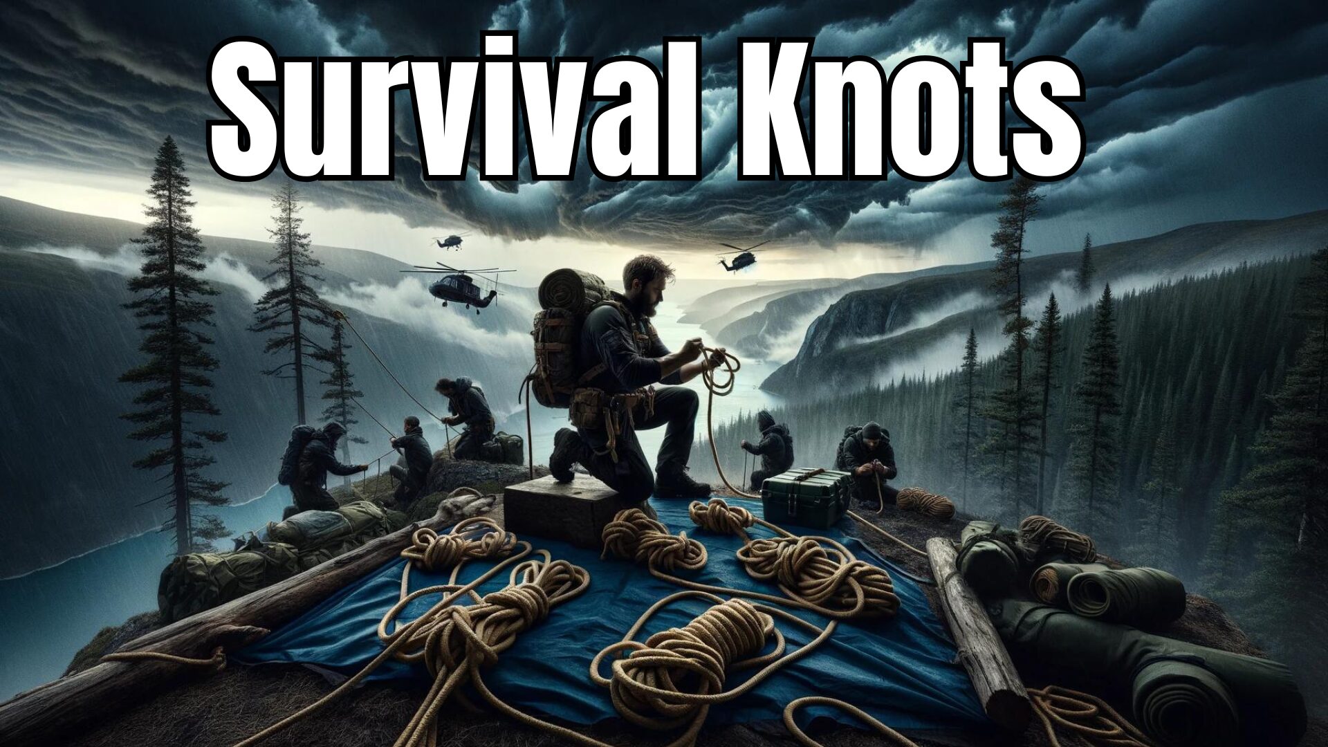 You are currently viewing 7 Survival Knots You Need to Know: How to Tie Camping Knots