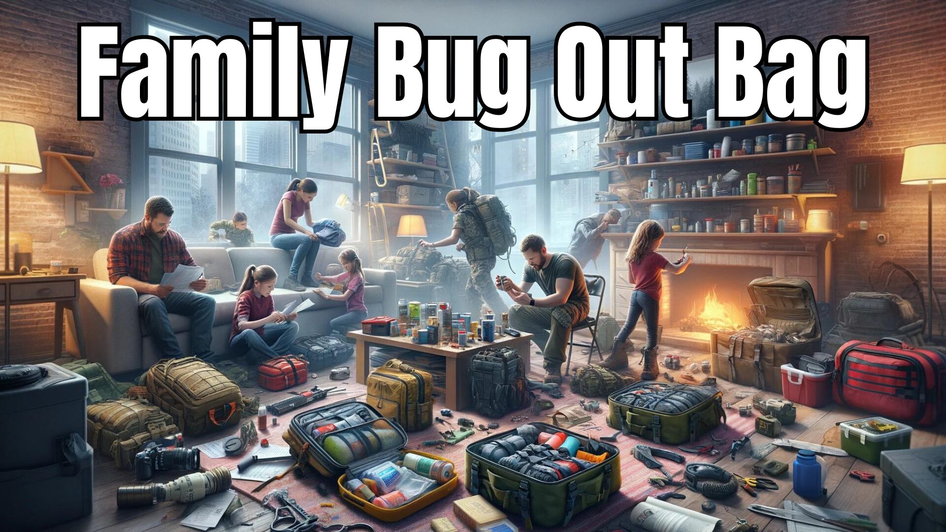 You are currently viewing Family Bug Out Bag List: Building Bug Out Bags for Families