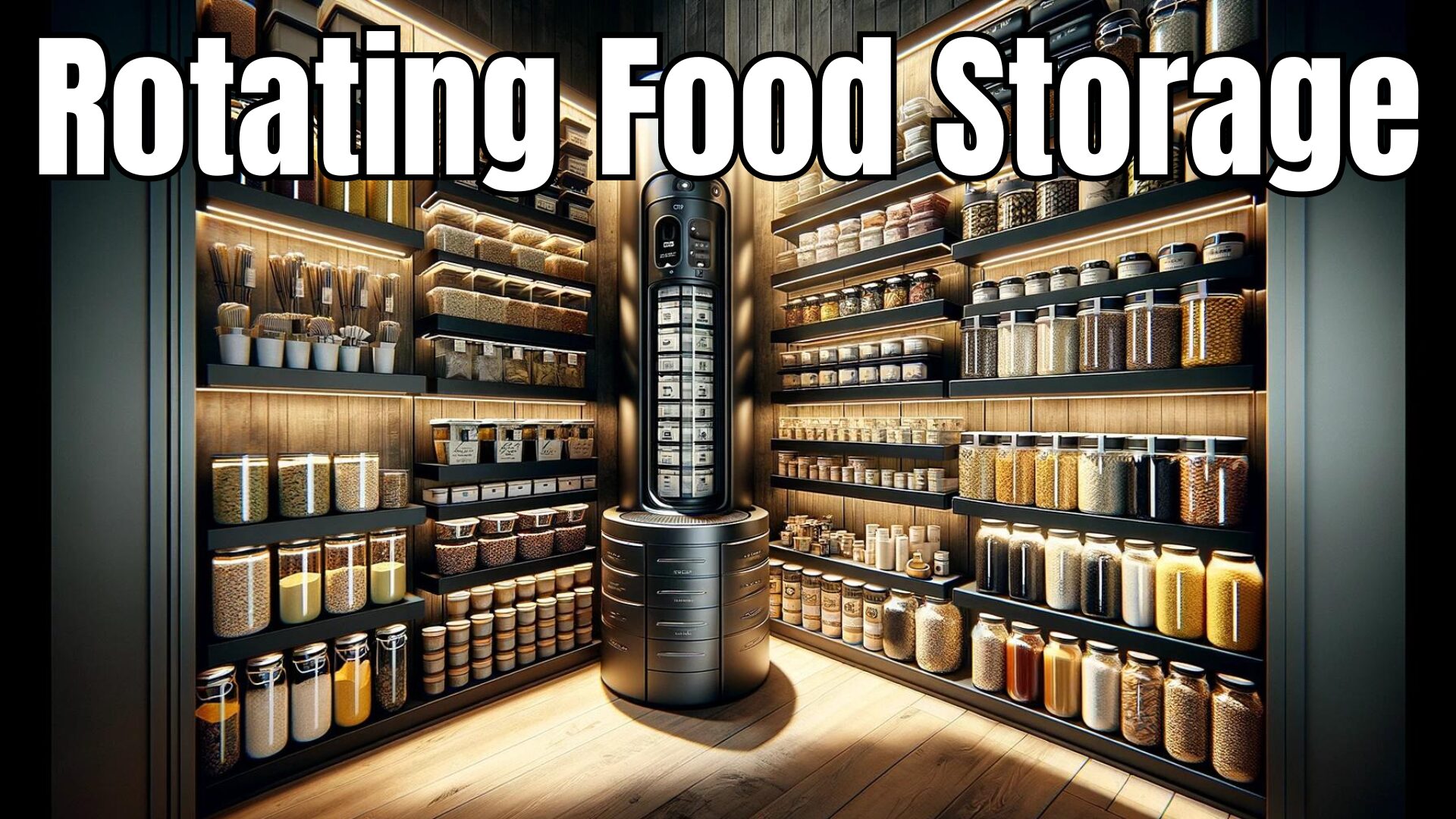 Rotating Food Storage