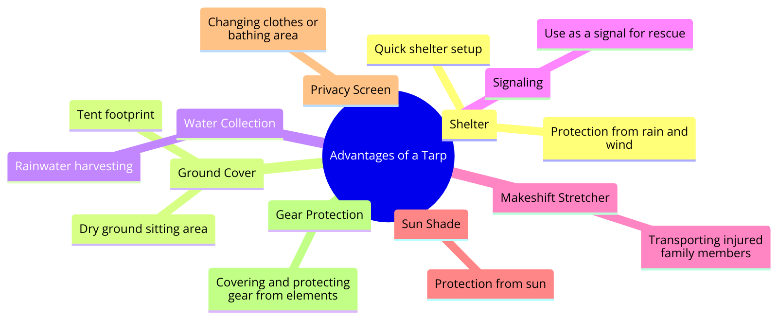  the advantages of including a tarp in a family bug out bag